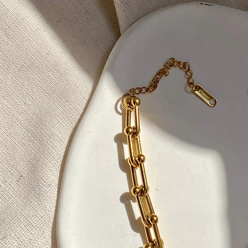 Chunky Blake Stainless Steel Bracelet