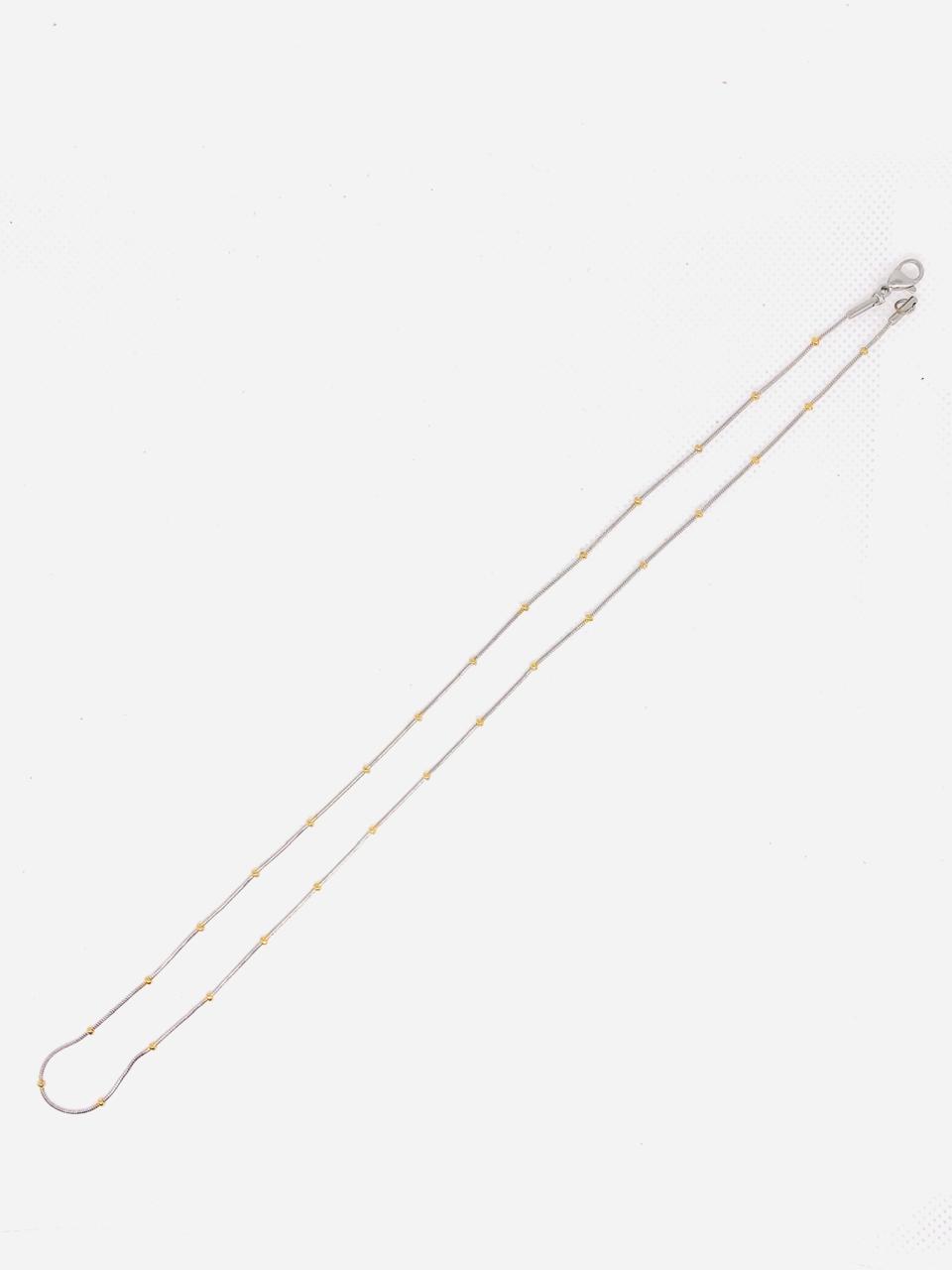 Two Tone Gold Satellite Chain