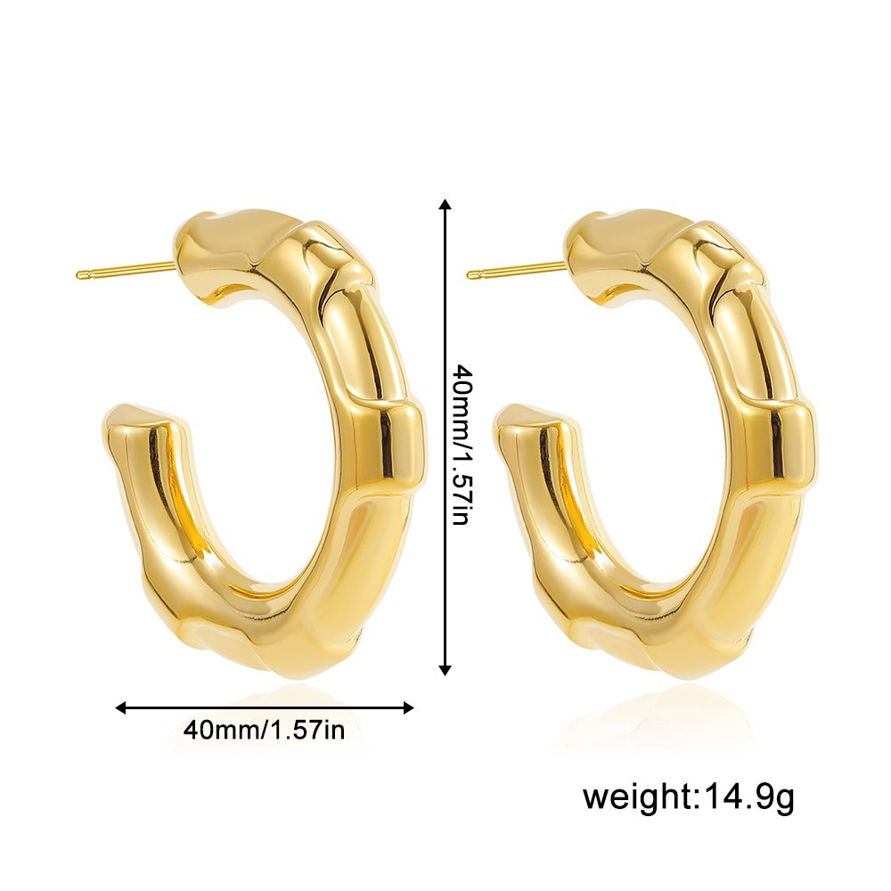 Stainless Steel Gold Plated Jewelry Hypoallergenic
