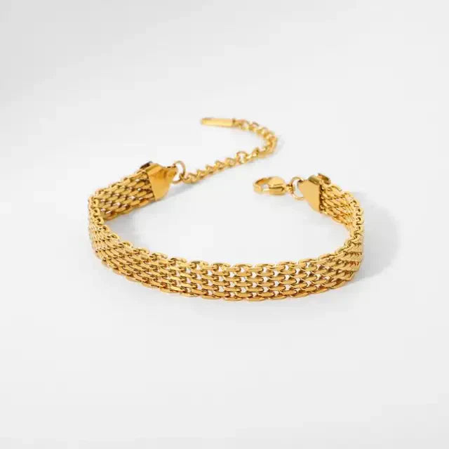 ROWENA GOLD PLATED BRACELET