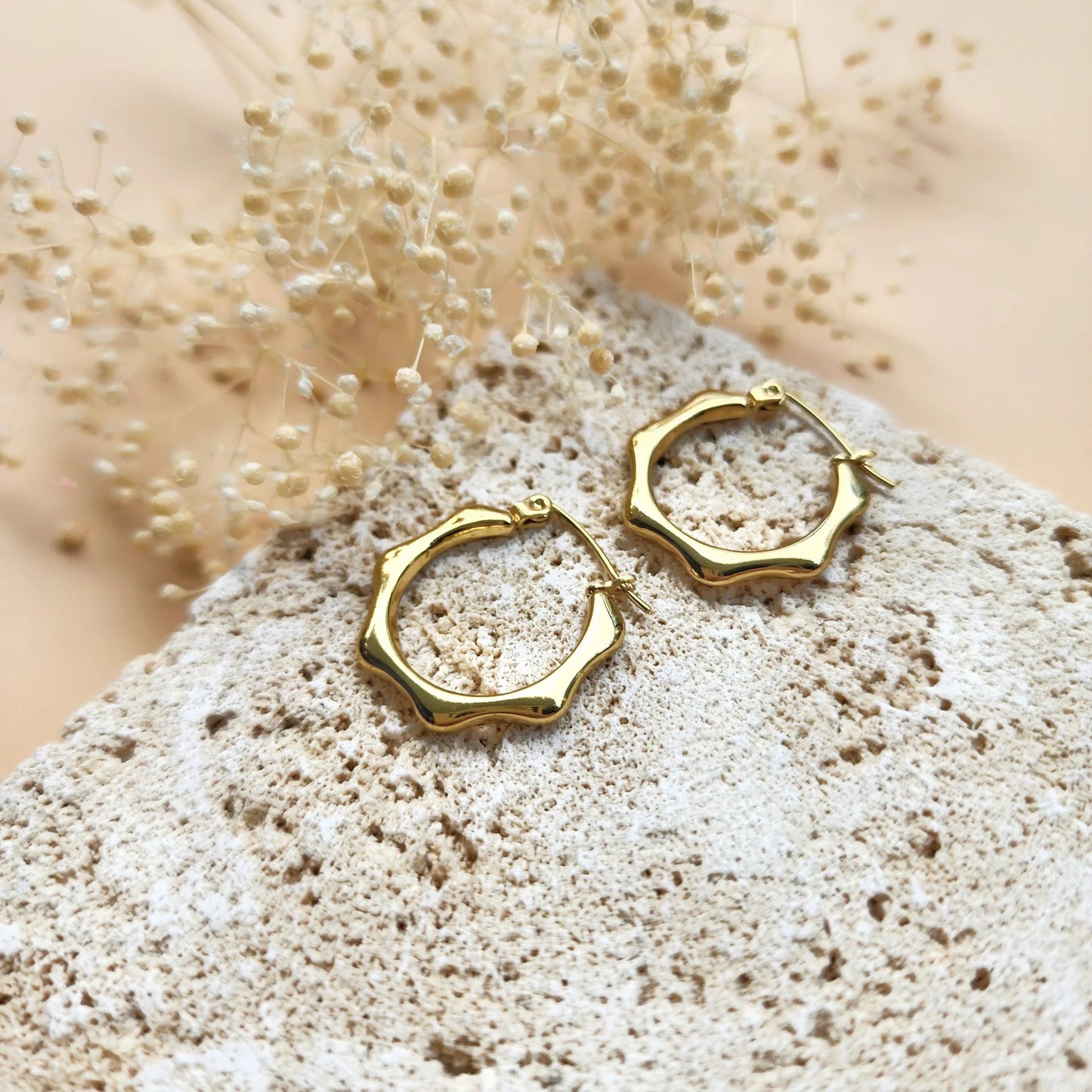 Anti Tarnish Star Earrings