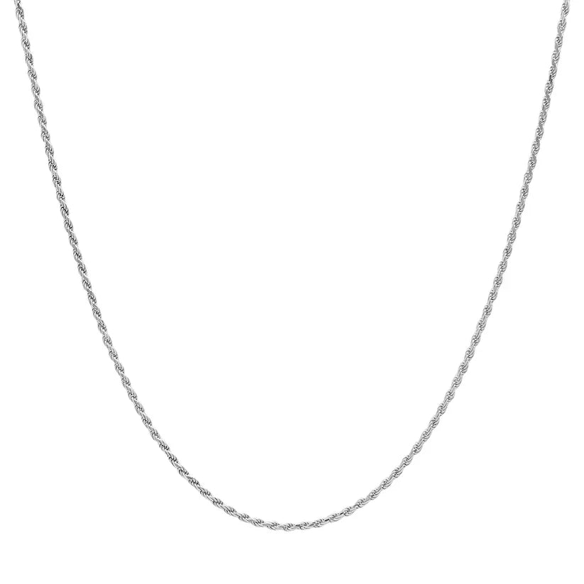 Elegant Stainless Steel Rope Chain Twisted