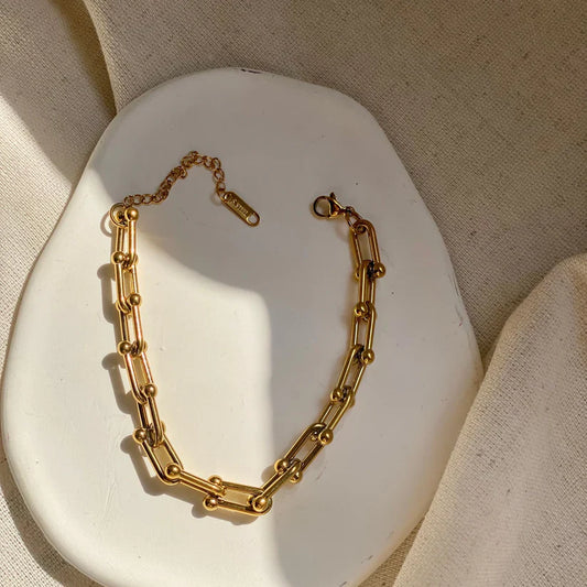 Chunky Blake Stainless Steel Bracelet