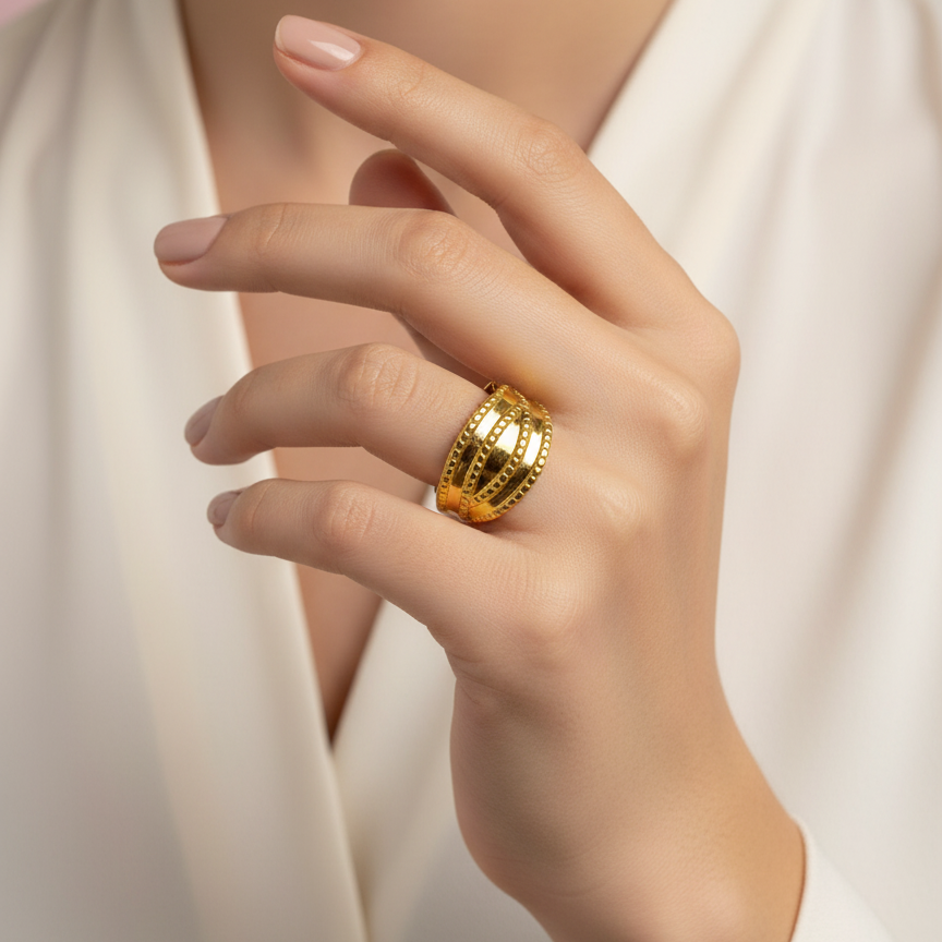 Adjustable Open Ring