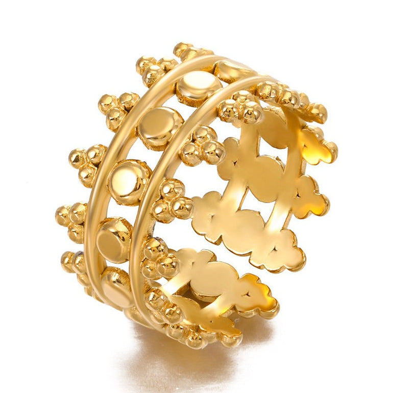 Statement Stainless Steel Ring