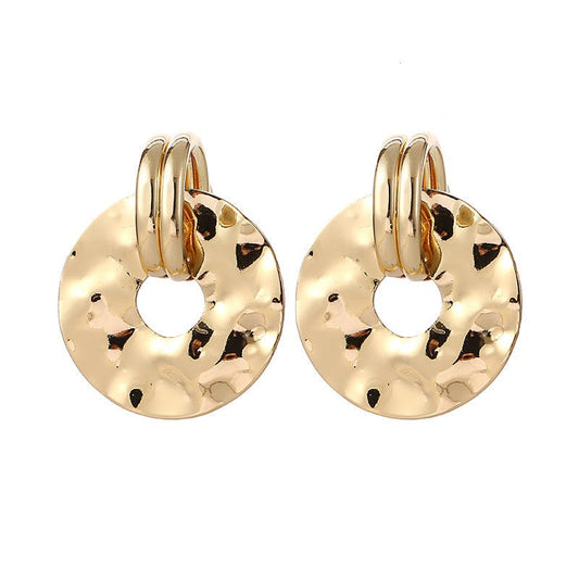 Greek Twist Hoop Earrings