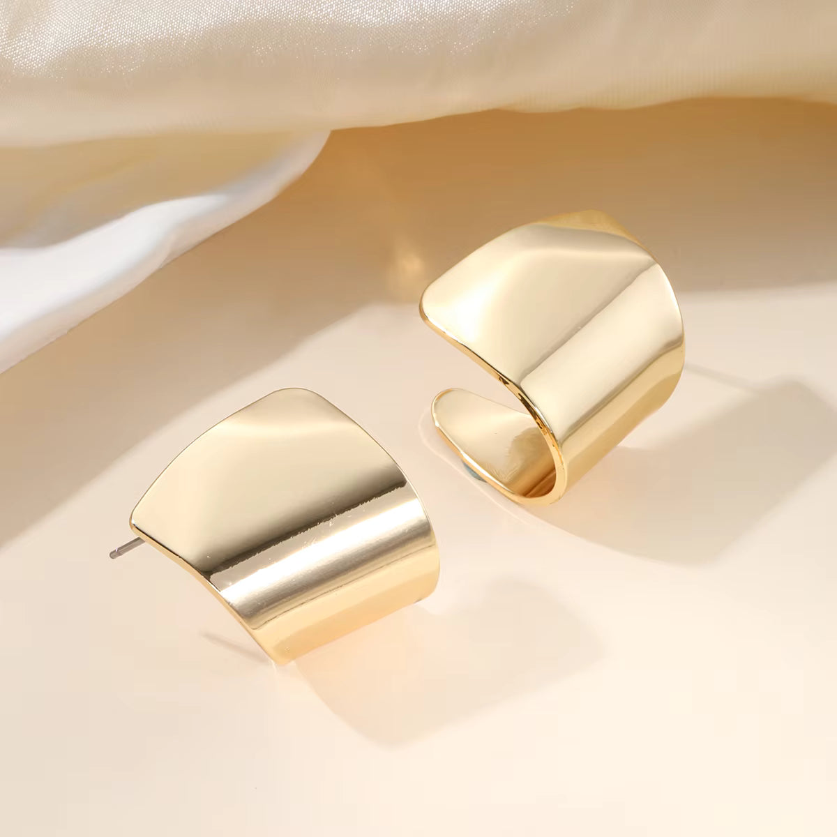 Stainless Steel Unusual Fashion Earrings