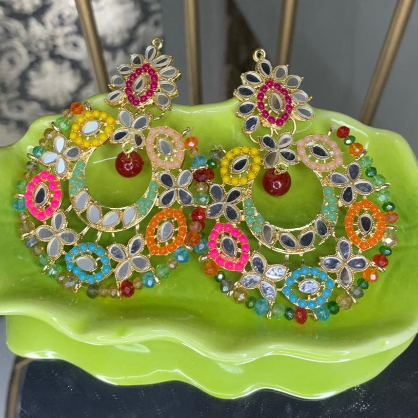 Colorful earrings