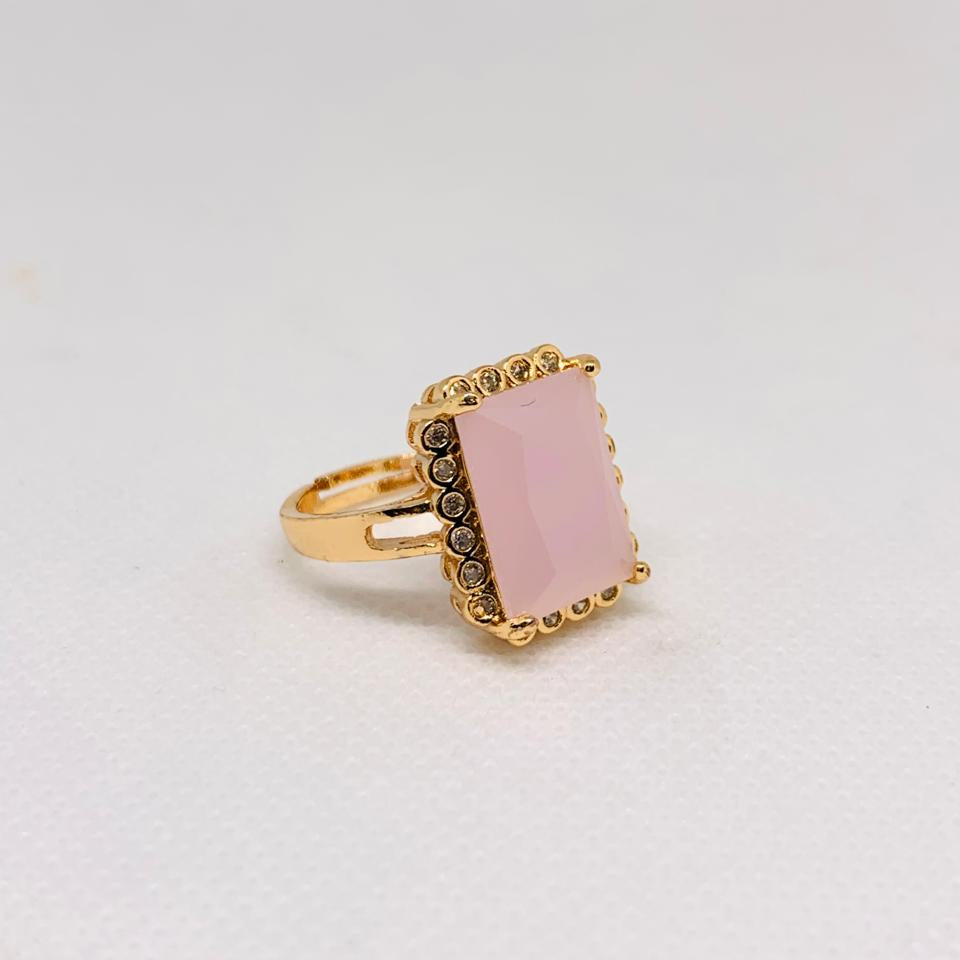 Gemstone Wedding Party Rings