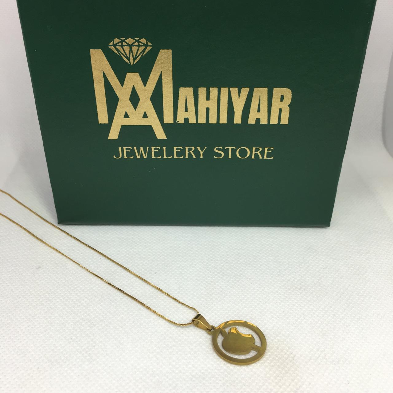 Premium Quality Stainless Steel Apple Necklace Pendant