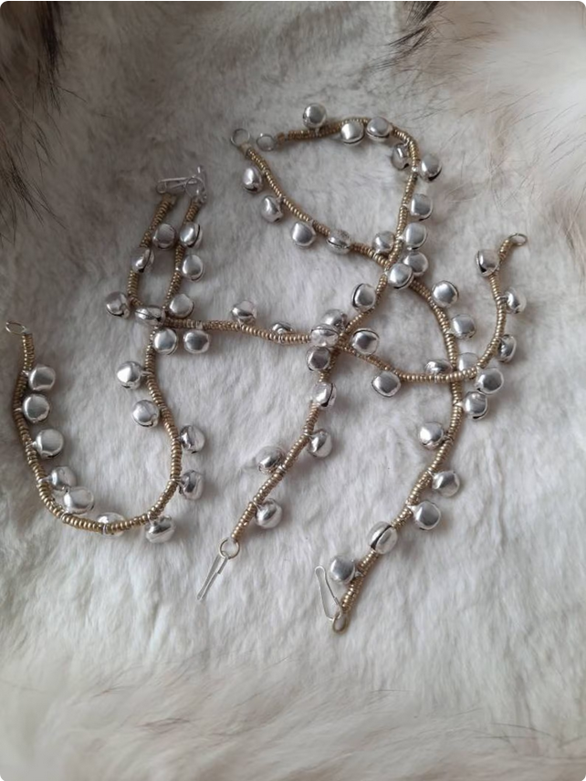 Oriental Kuchi anklet with bells