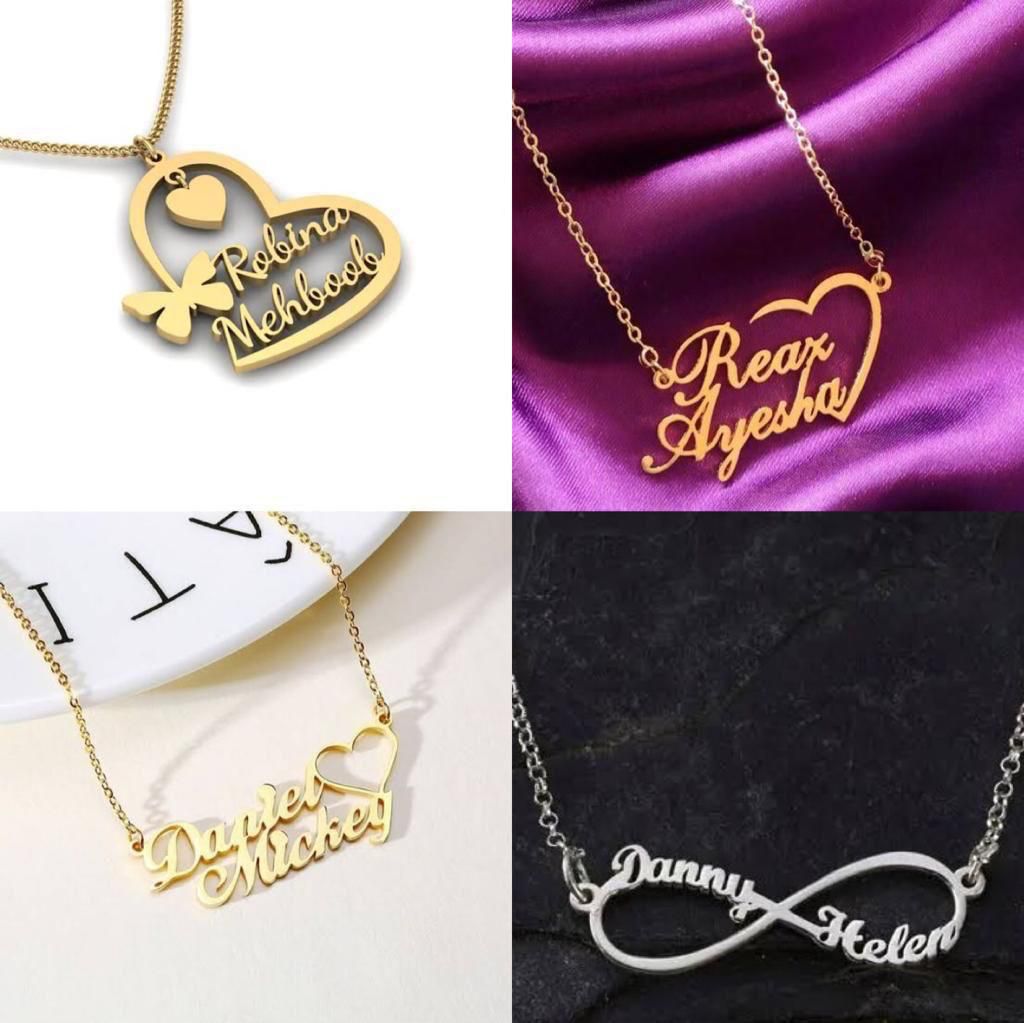 Customized Name Gold Plated Jewelry
