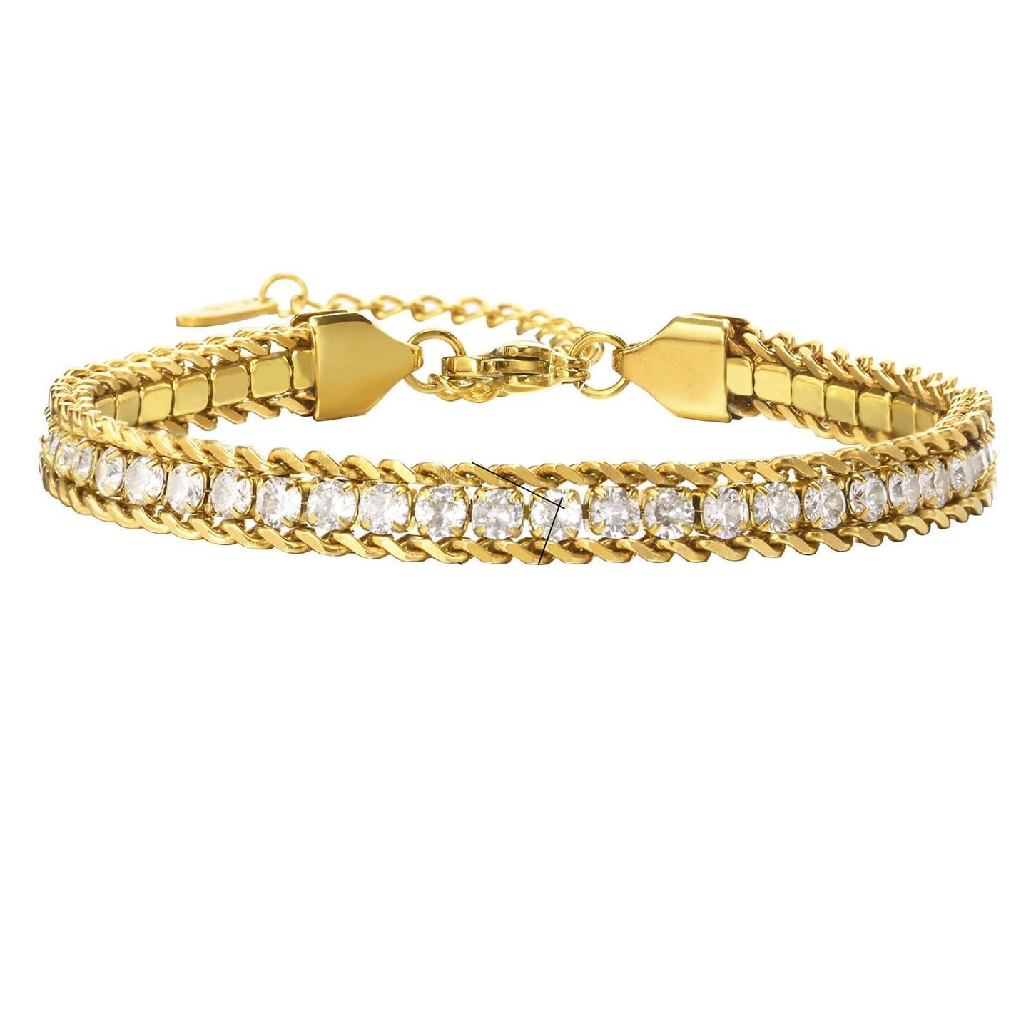 Zirconia Tennis Bracelet
