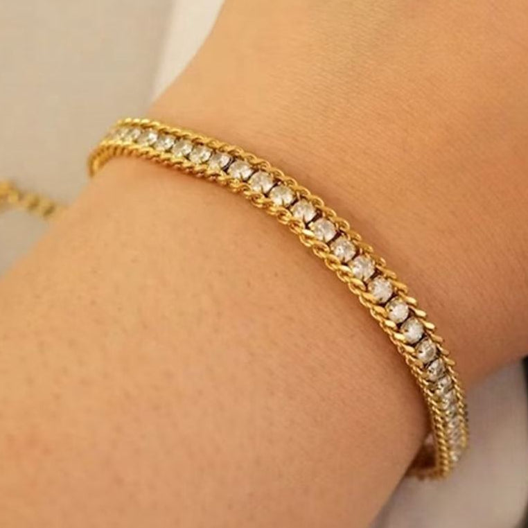 Zirconia Tennis Bracelet