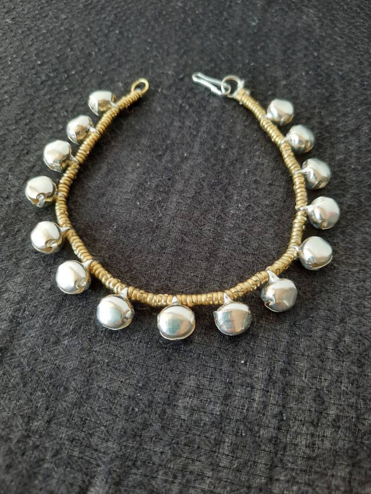 Oriental Kuchi anklet with bells