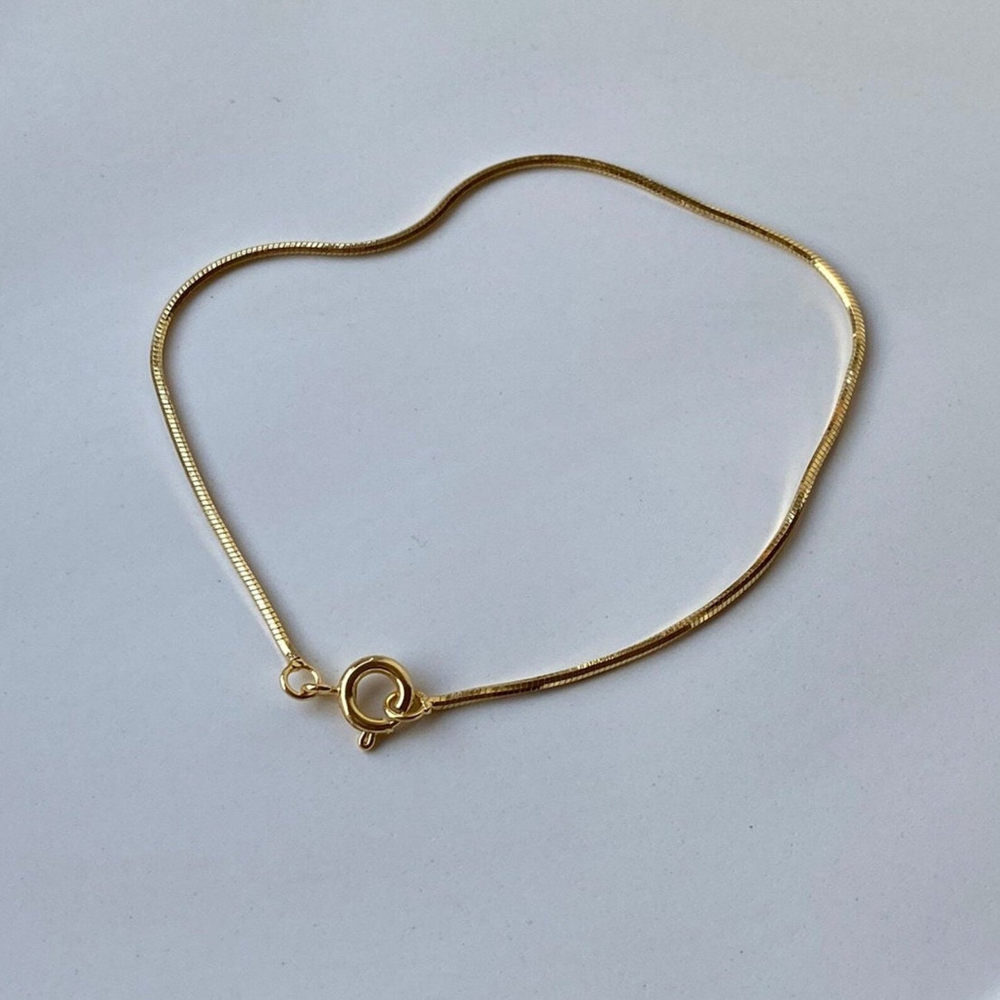 Thin Snake Chain Bracelet