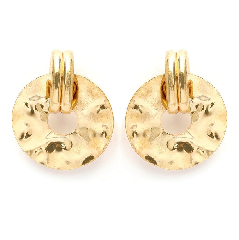 Trendy Irregular Gold Earrings for Women Unique Design and Elegant Look